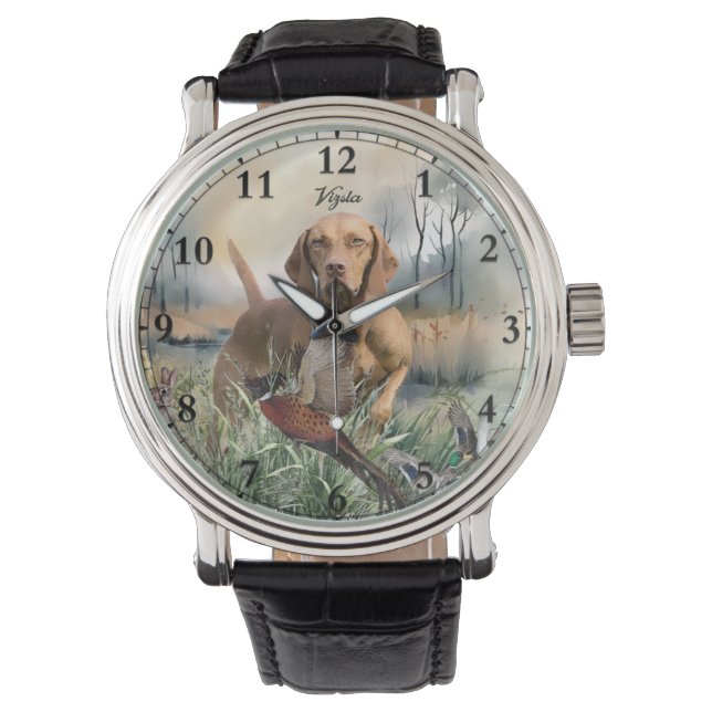 Vizsla, Art Armbanduhr (Vorderseite)