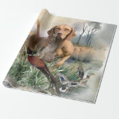 Vizsla, Art Geschenkpapier (Ungerollt)
