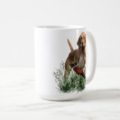 Vizsla, Art Kaffeetasse (VorderseiteRechts)