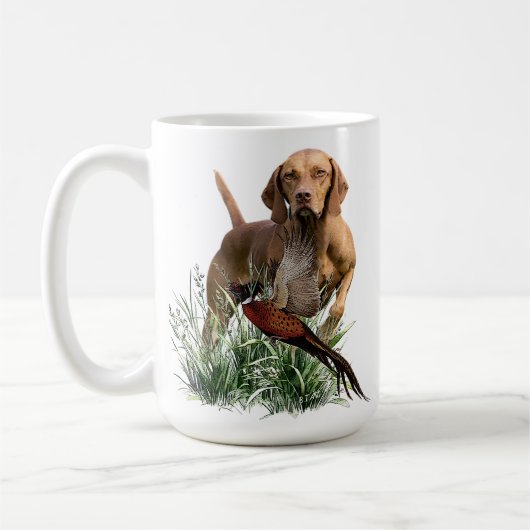 Vizsla, Art Kaffeetasse (Links)