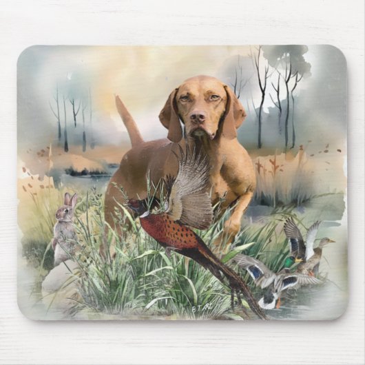 Vizsla, Art Mousepad (Vorne)