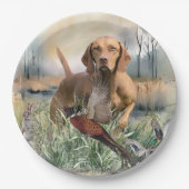 Vizsla, Art Pappteller (Vorderseite)