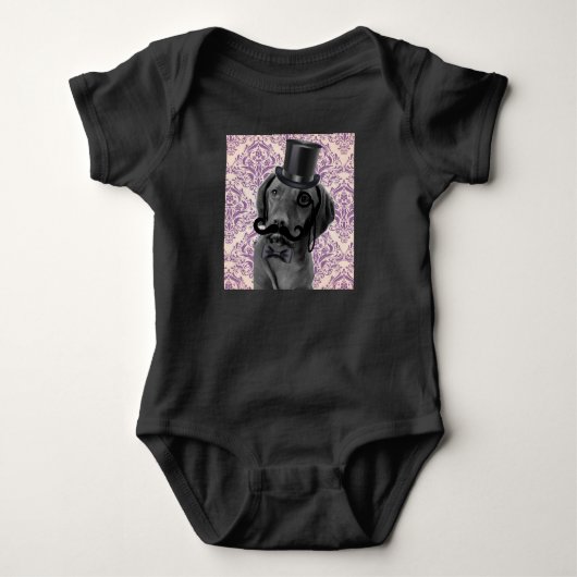 Vizsla Baby Strampler (Vorderseite)