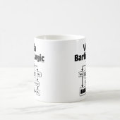 Vizsla Barking Logic Kaffeetasse (Mittel)
