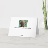 VIZSLA - blank card Karte (Rückseite)