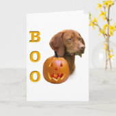 Vizsla Boo Karte (Gelbe Blume)