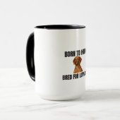 Vizsla – Born to Hunt, Bred for Loyalty Tasse (Vorderseite Links)