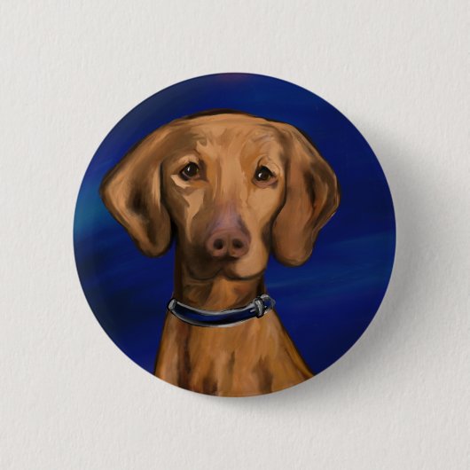 Vizsla Button (Vorderseite)
