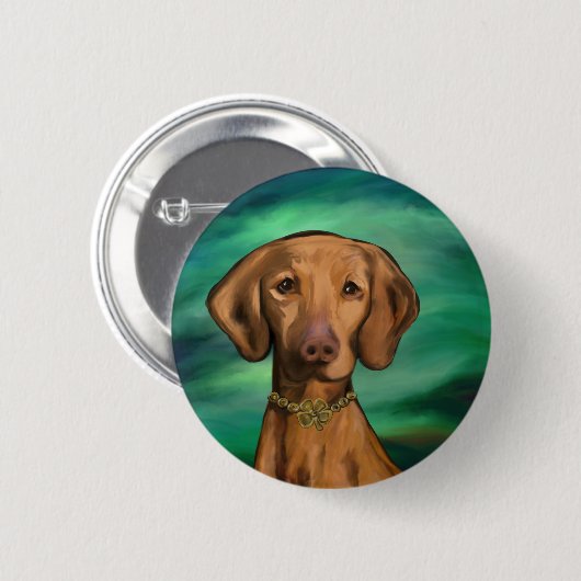 Vizsla Button (Vorne & Hinten)