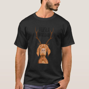 Vizsla Christmas Dog Ugly Sweater Xmas Tree T-Shirt