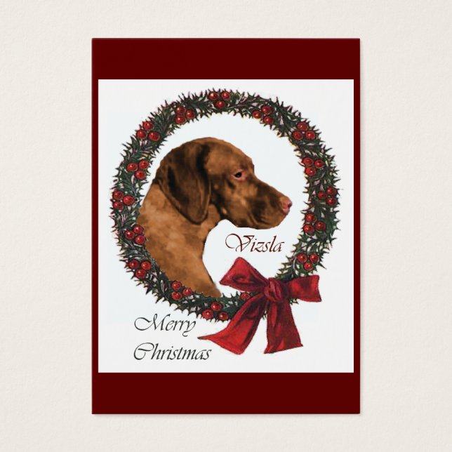 Vizsla Christmas Geschenke (Vorderseite)