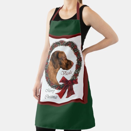 Vizsla Christmas Geschenke Schürze (InSitu)