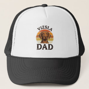 Vizsla Dad Vintage Gravur Hundedesign_1 Truckerkappe