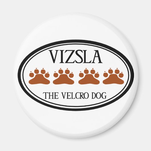 Vizsla Der Velcro-Dog-Magnet Magnet (Vorne)