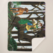 Vizsla Dog Elf Forest Sherpadecke (Vorderseite)