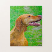 Vizsla Dog Jigsaws. Puzzle (Vertikal)