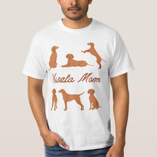 Vizsla Dog Mama Tshirt (Vorderseite)