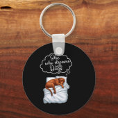 Vizsla Dog Nightgown Pajama  Schlüsselanhänger (Vorderseite)