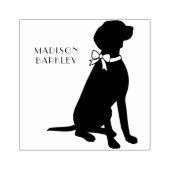 Vizsla Dog Puppy Gummistempel (Prägung)