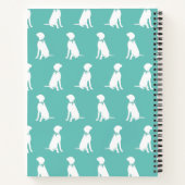 Vizsla Dog Puppy Notizblock (Rückseite)