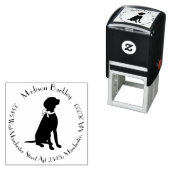 Vizsla Dog Puppy Permastempel (Beispiel)