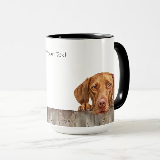 Vizsla Dog Tasse (VorderseiteRechts)