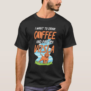 Vizsla Dog-Zitat für ein ungarisches Vizsla Groome T-Shirt