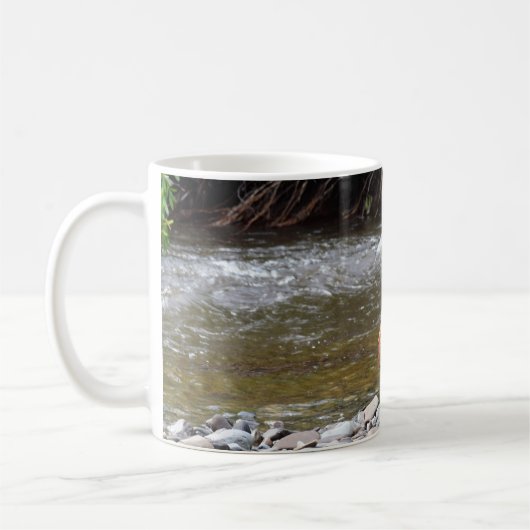 Vizsla durch Fluss Kaffeetasse (Links)