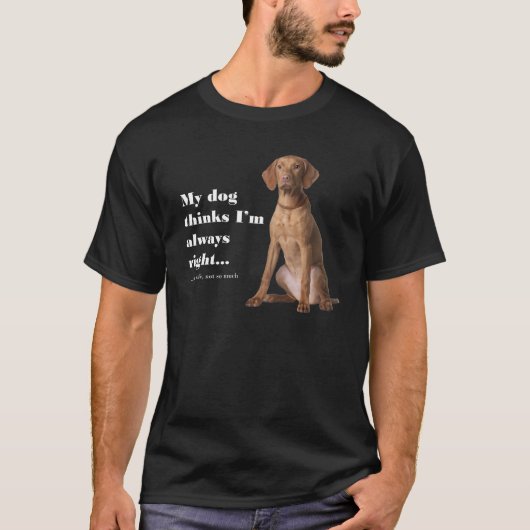 Vizsla / Ehefrau T - Shirt (Vorderseite)