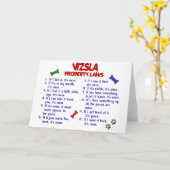 VIZSLA Eigentums-Gesetze 2 Karte (Gelbe Blume)