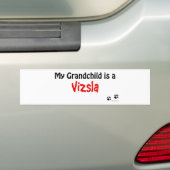 Vizsla Enkelkind Autoaufkleber (Auf Auto)