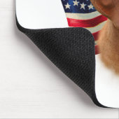 Vizsla Flag Mousepad (Ecke)