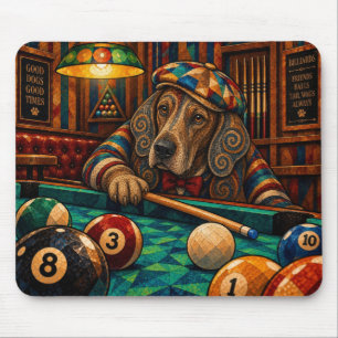 Vizsla, Geometrisches Mosaik Mousepad