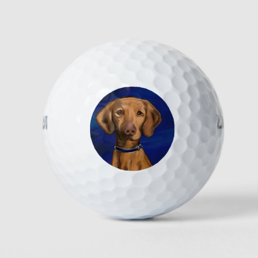 Vizsla Golfball (Vorderseite)
