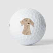 Vizsla Golfball (Vorderseite)