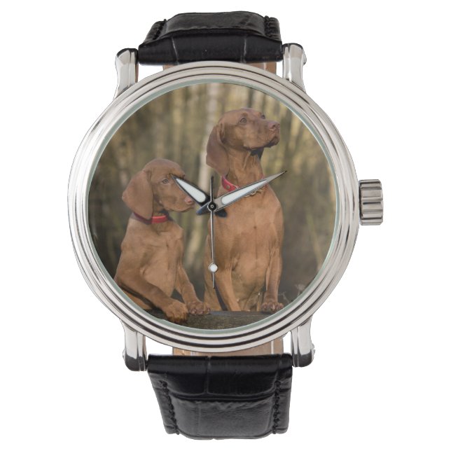 Vizsla-Gruppe Armbanduhr (Vorderseite)