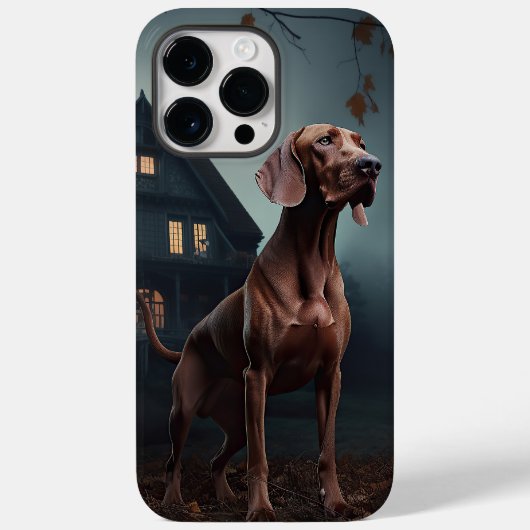 Vizsla Halloween Beängstigend Case-Mate iPhone Hülle (Rückseite)