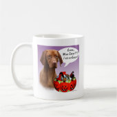 Vizsla Halloween Candy Kaffeetasse (Links)