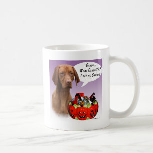 Vizsla Halloween Candy Kaffeetasse