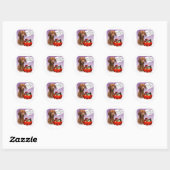 Vizsla Halloween Candy Runder Aufkleber (Blatt)