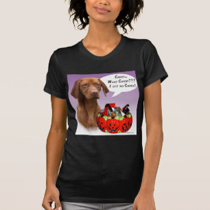 Vizsla Halloween Candy T-Shirt