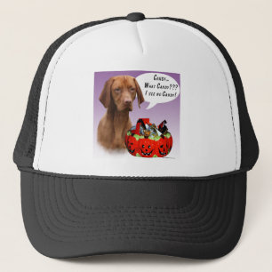 Vizsla Halloween Candy Truckerkappe