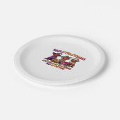 Vizsla Halloween Erntedank Weihnachts Classic T- Pappteller (Schrägansicht)