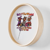 Vizsla Halloween Erntedank Weihnachts Classic T- Uhr (Winkel)