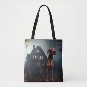 Vizsla Halloween Gruselig Tasche