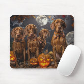 Vizsla Halloween Spooky Mousepad (Mit Mouse)