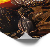 Vizsla Halloween Spooky Poster (Ecke)