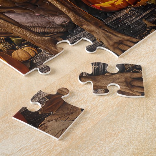 Vizsla Halloween Spooky Puzzle (Seite)