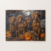 Vizsla Halloween Spooky Puzzle (Horizontal)