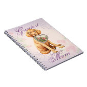 Vizsla Heart Mama Notizblock (Rechte Seite)